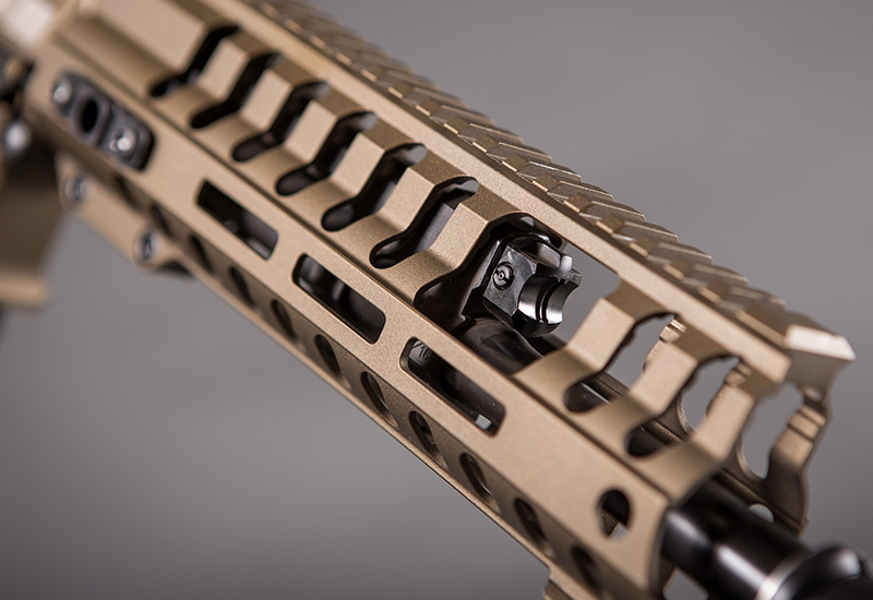 P415 Edge Pistol features POF-USA’s patented five-position adjustable Regulated Short-Stroke Gas Piston System, which consists of only three components and is easily adjusted by rotating the gas plug.