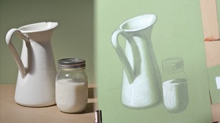 Pitcher & Mason Jar: Creating Dimension