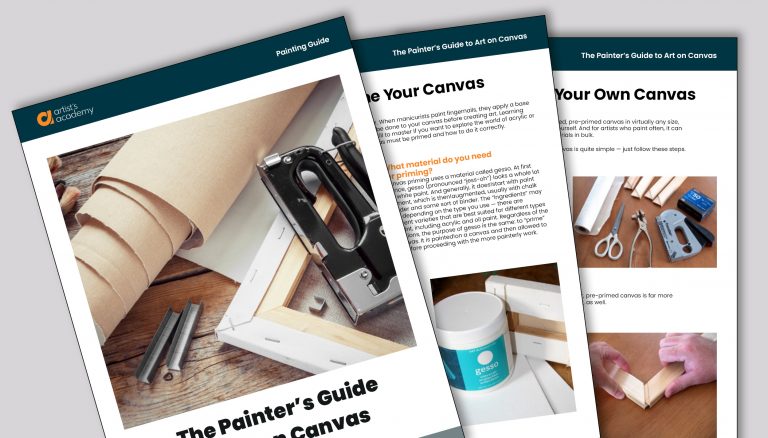 Painters Guide to Canvasesproduct featured image thumbnail.