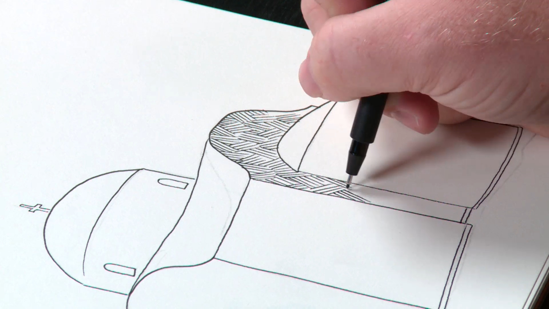 How to Draw: Basket Weave, Gesture & Stippling