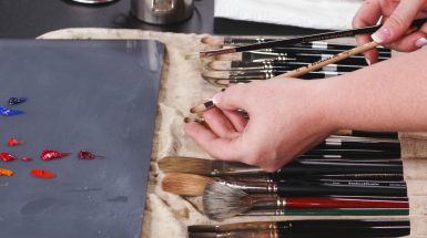 Different Types Of Brushes For Oil Painting