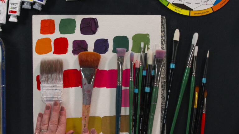 Best Brushes to Use for Acrylic Paintproduct featured image thumbnail.