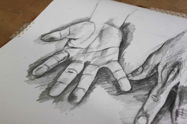 How to Draw Lifelike Hands in 4 Stepsarticle featured image thumbnail.