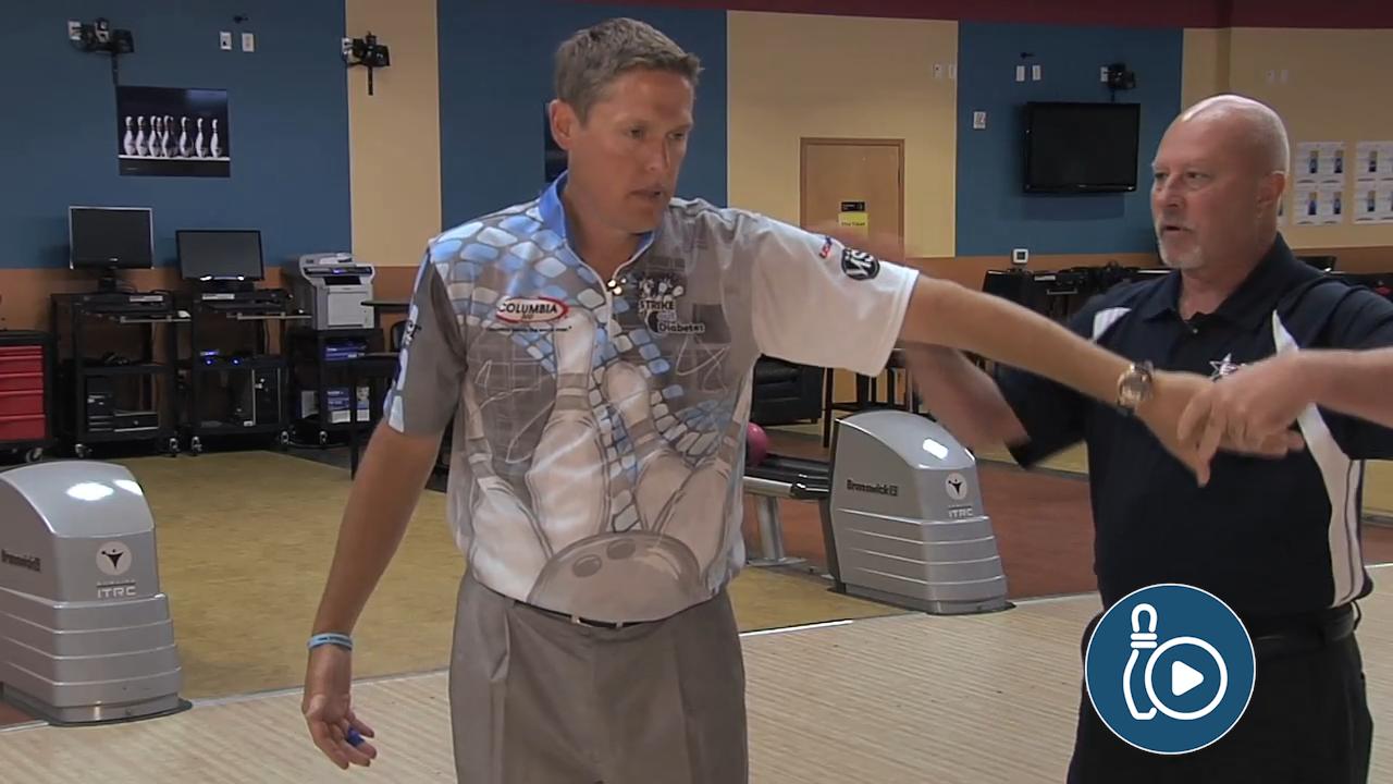 Proper Form During Bowling Stroke Bowling Training Video National Bowling Academy