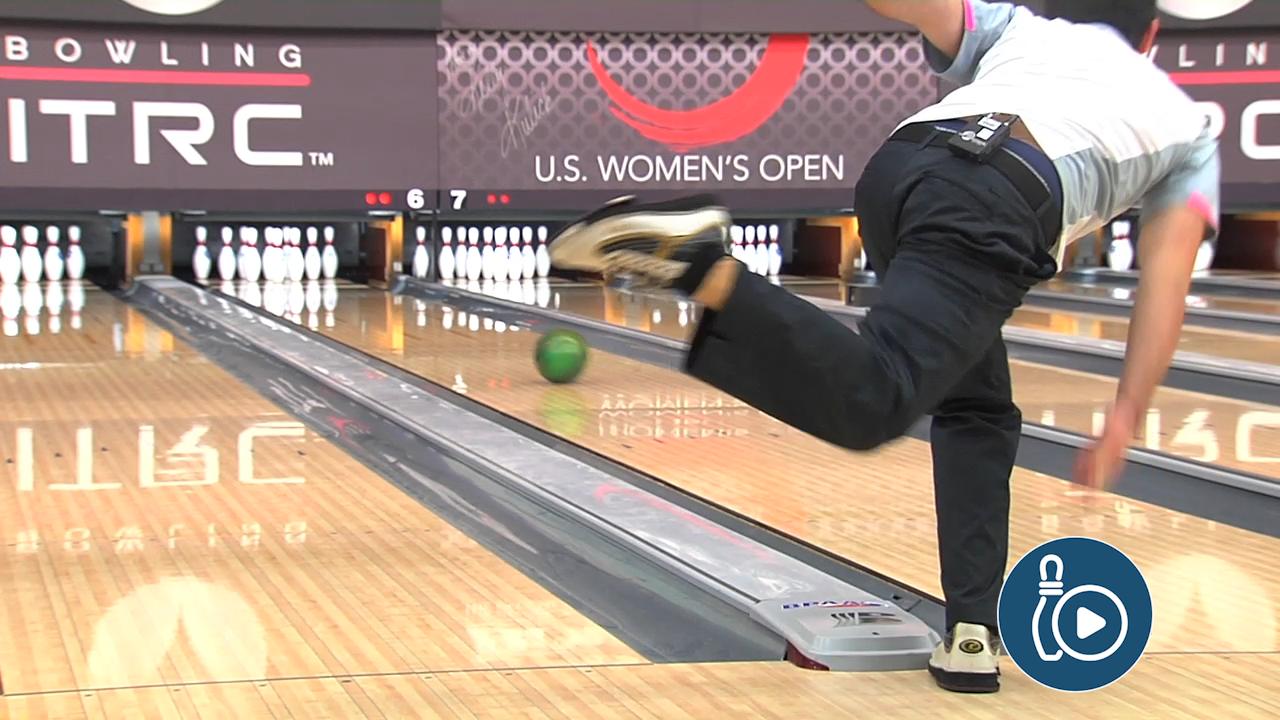 Two Handed Bowling Ball Motion | National Bowling Academy