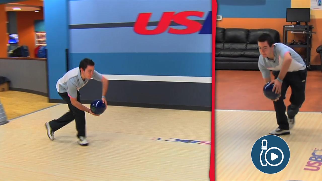 Training the TwoHanded Bowling Approach National Bowling Academy