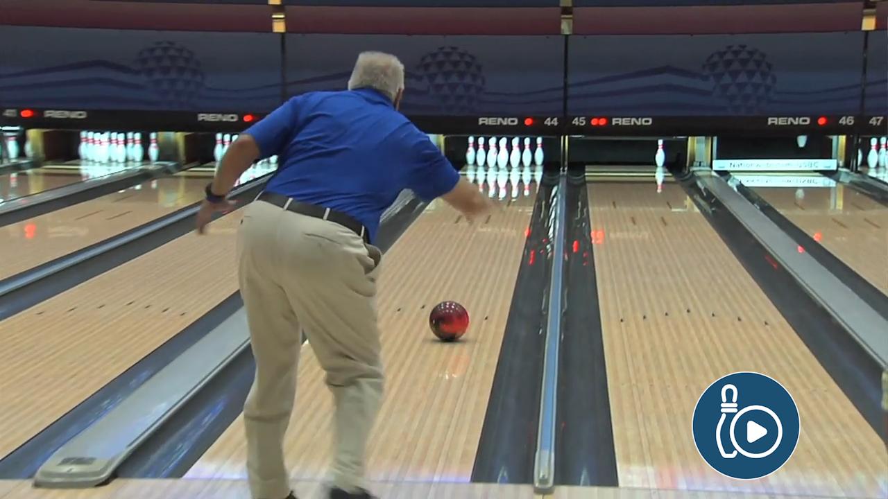 Practicing Proper Bowling Balance to Avoid Falling Off Shot