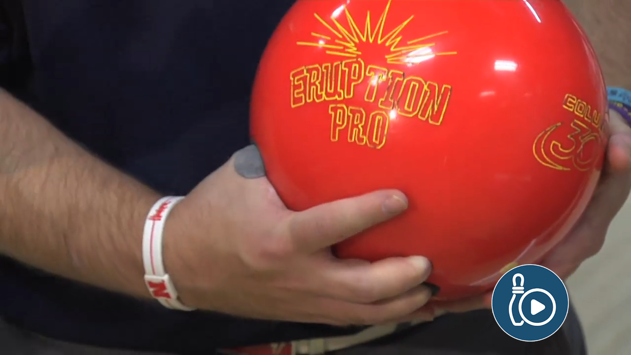 Columbia Eruption Pro Blue Bowling Ball info and specs