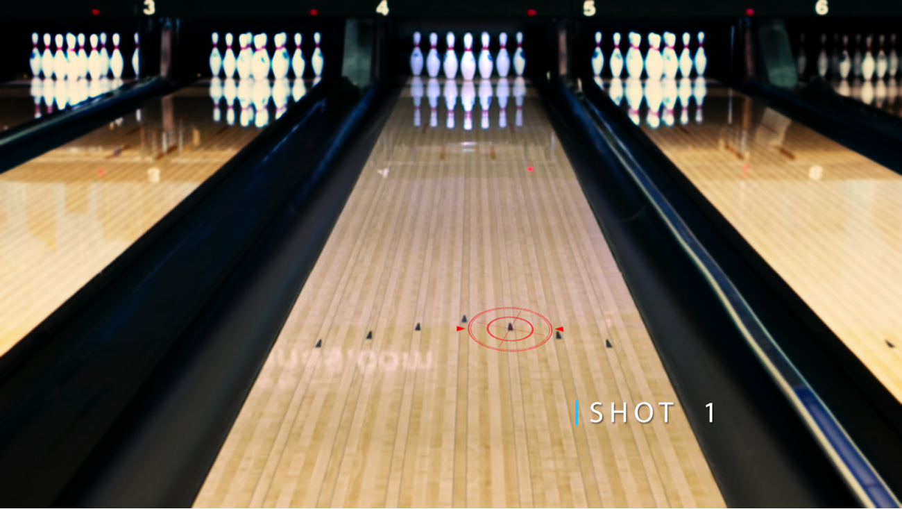 Lining up on Sport patterns in bowling