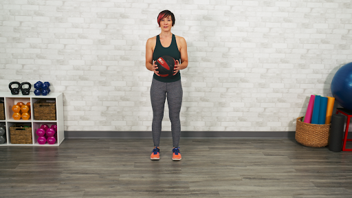 Rotating Lunge With A Medicine Ball | National Bowling Academy