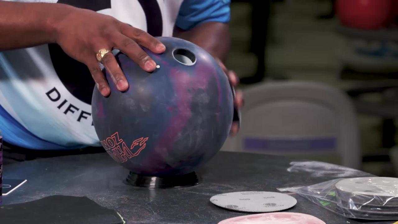 How Do I Put Surface on My Bowling Ball? National Bowling Academy