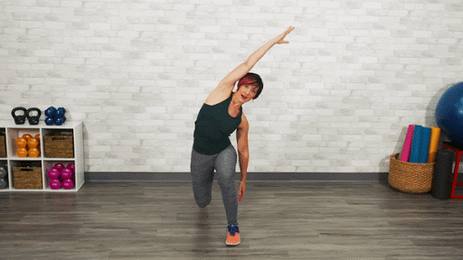 Side Bend Lunge Workout Step 3