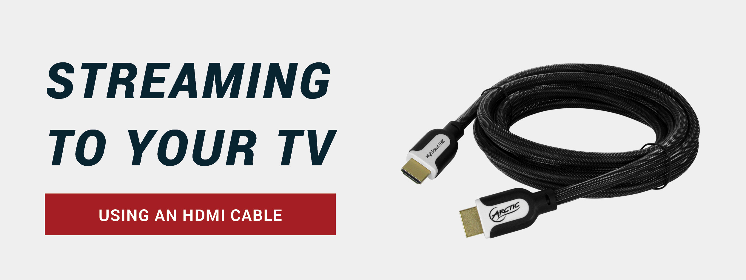 Stream using an HDMI Cable
