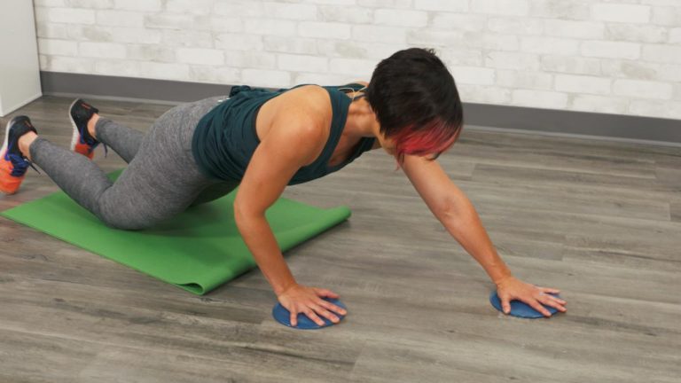 Slider Push-Ups for Increased Strength and Balanceproduct featured image thumbnail.