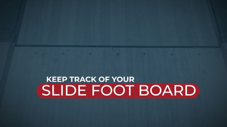 Keep Track of Your Slide Foot Boardproduct featured image thumbnail.