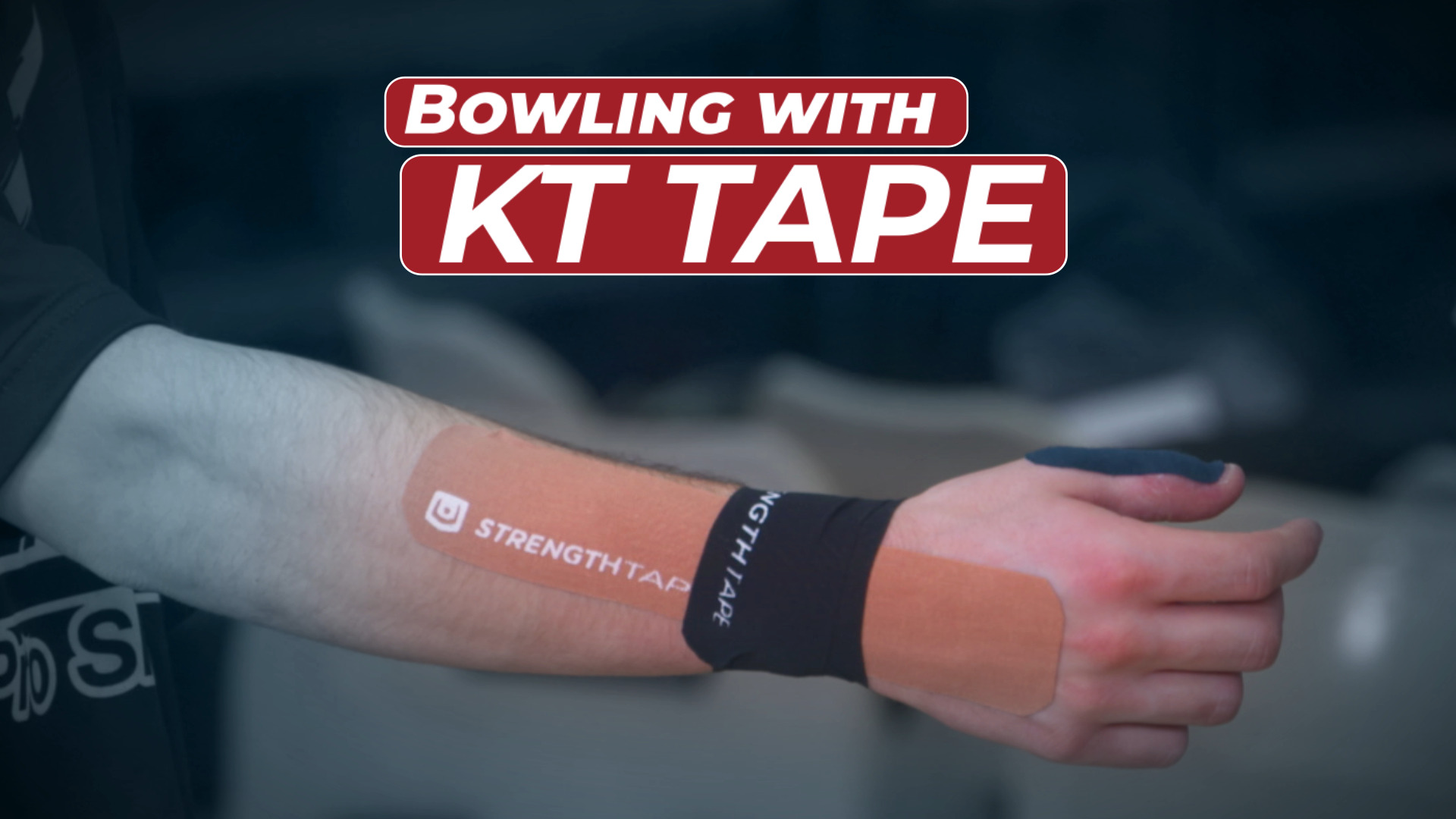 Bowling with KT Tape  National Bowling Academy