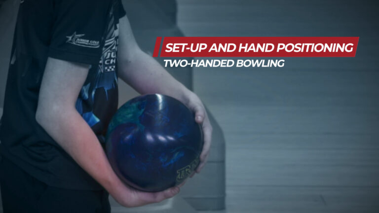 Two-Handed Bowling: Set Up and Hand Positioningproduct featured image thumbnail.