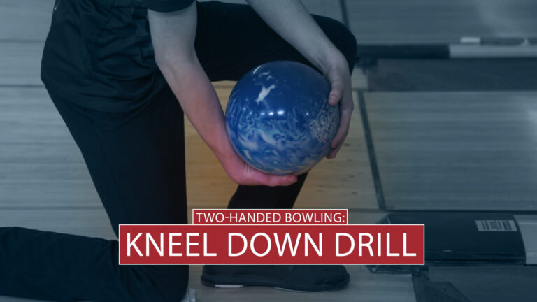 Two-Handed Bowling: Kneel Down Drillproduct featured image thumbnail.