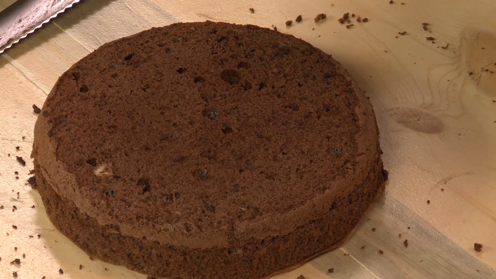 Chocolate Sponge Cake 