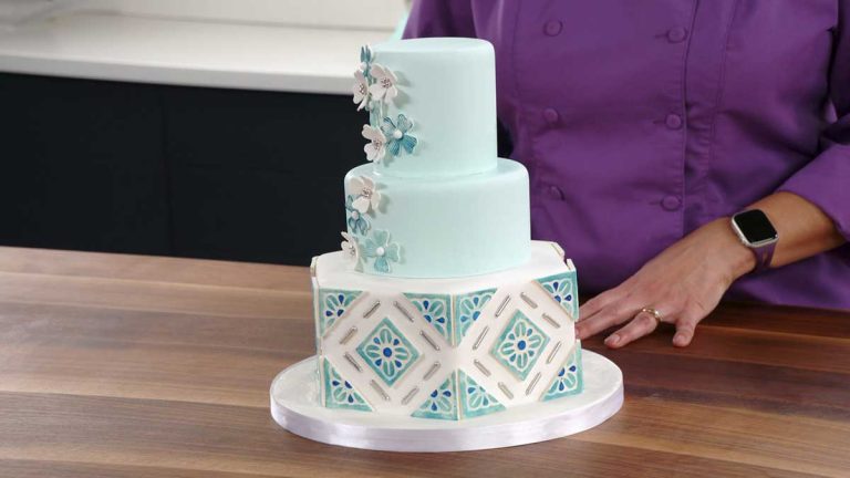 Spanish Tiles Cakeproduct featured image thumbnail.