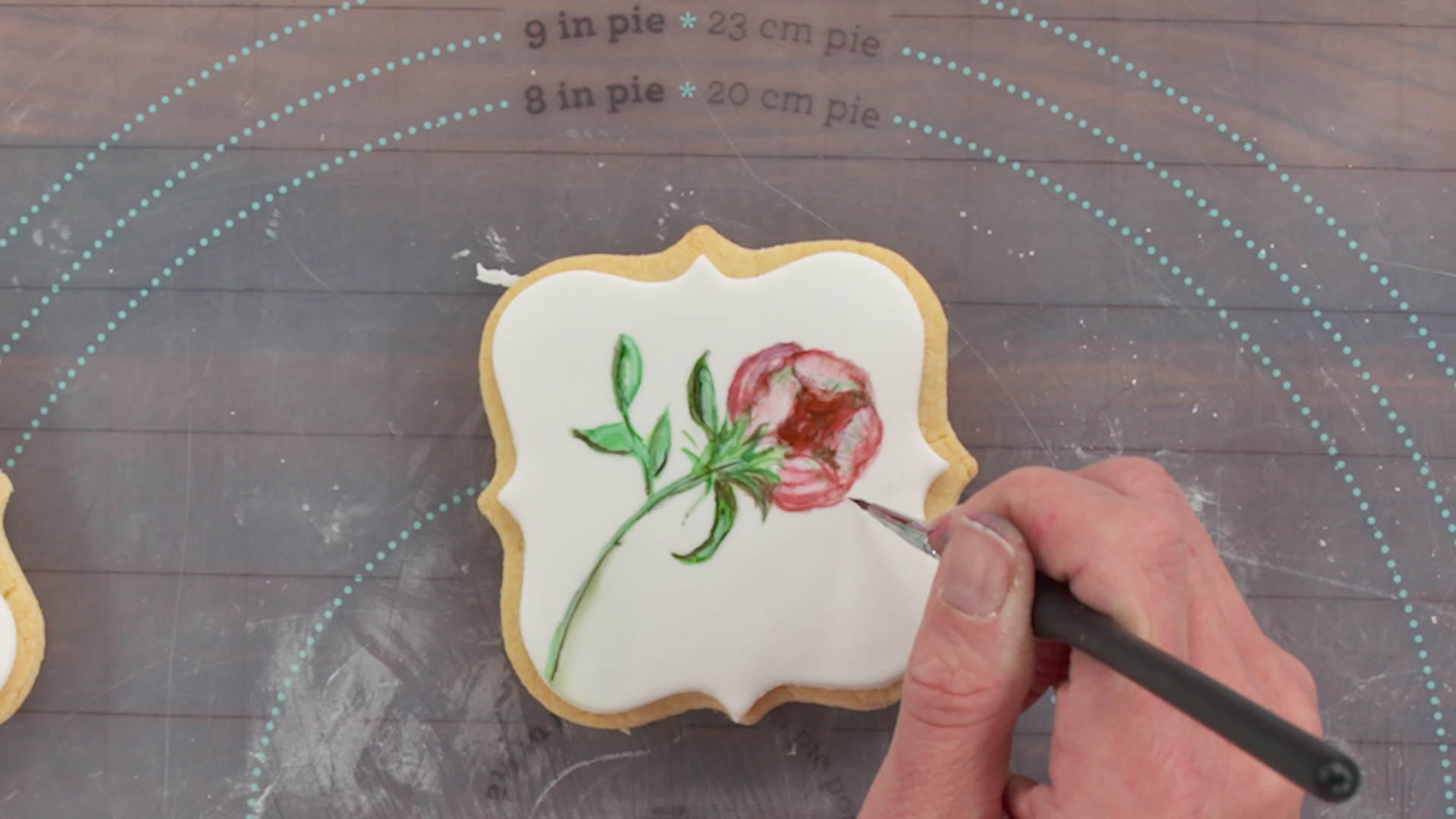 Painting on Cookies