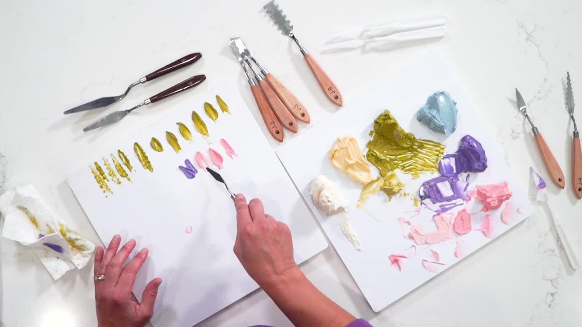 Palette Knife Techniques