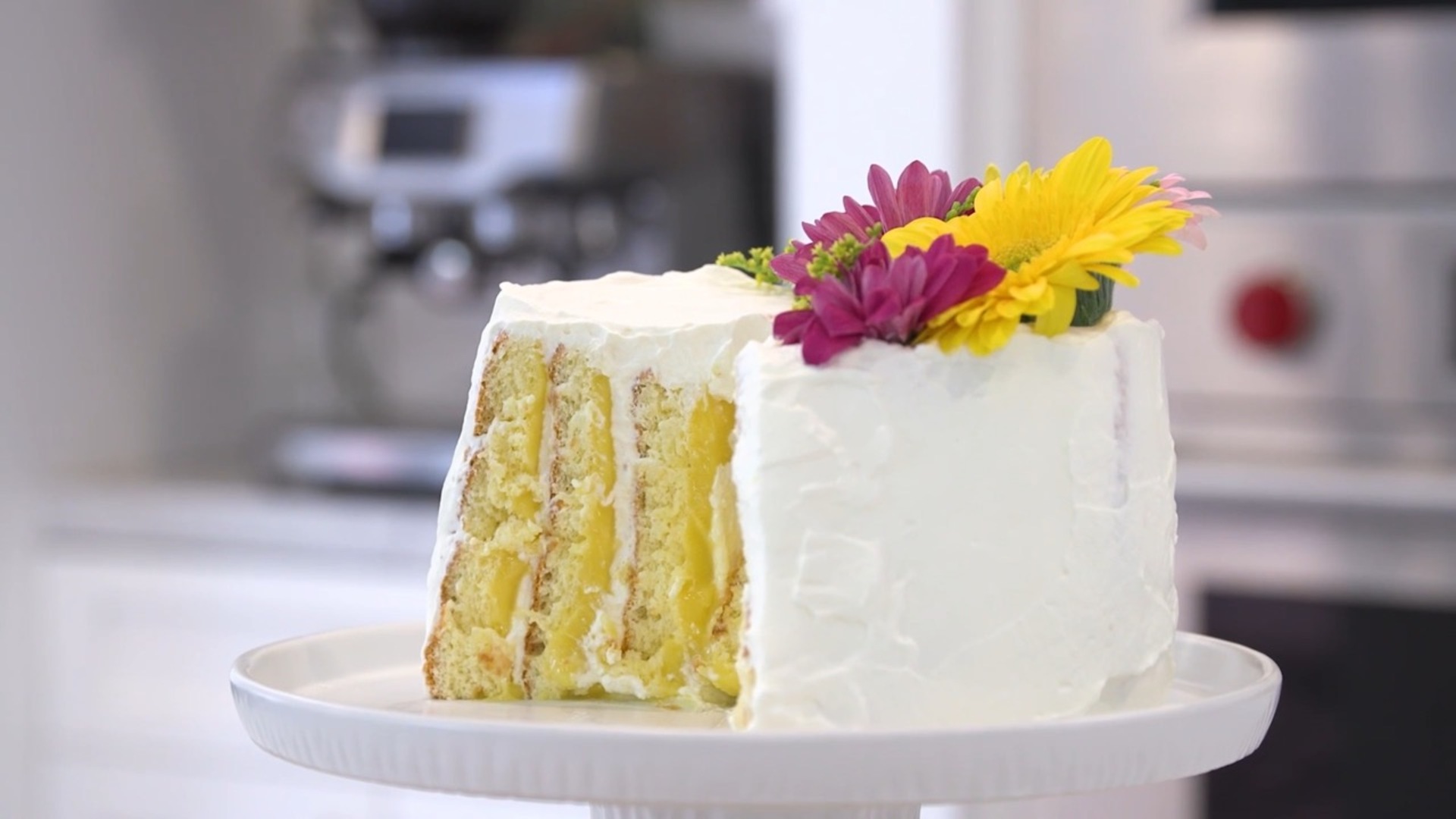 Vertical Lemon Cake