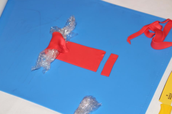wrap step 1