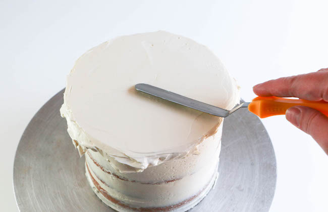 spreading on icing