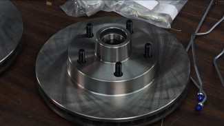 Drum to Disc Brake Conversion on a Chevy Classic Car