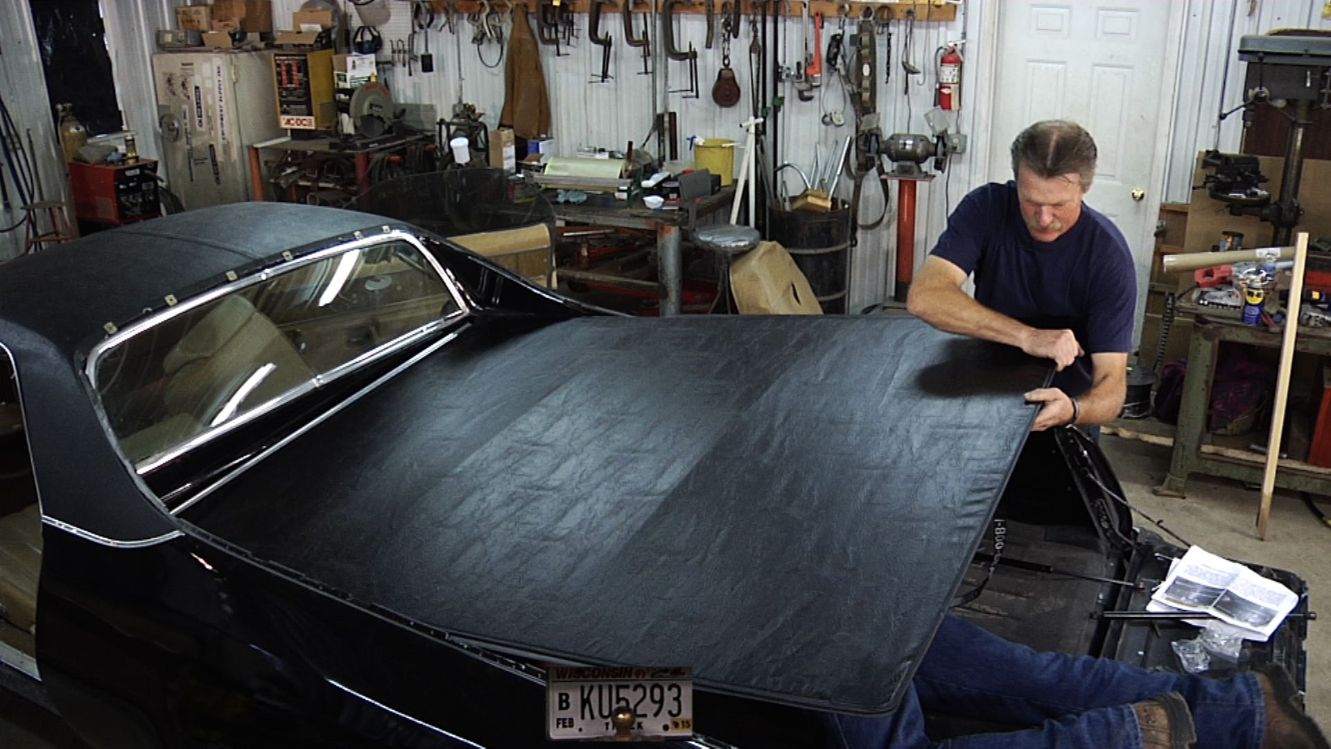 Installing an El Camino Tonneau Cover | Classic Car Restoration Club