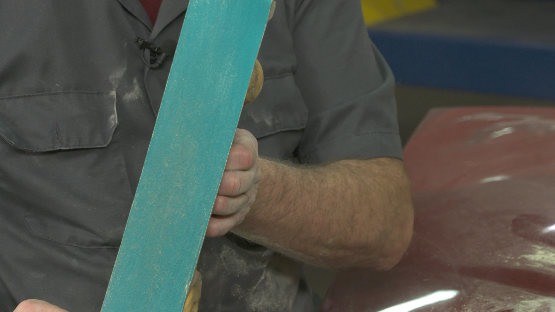 Cleaning Sandpaper Classic Car Restoration Club