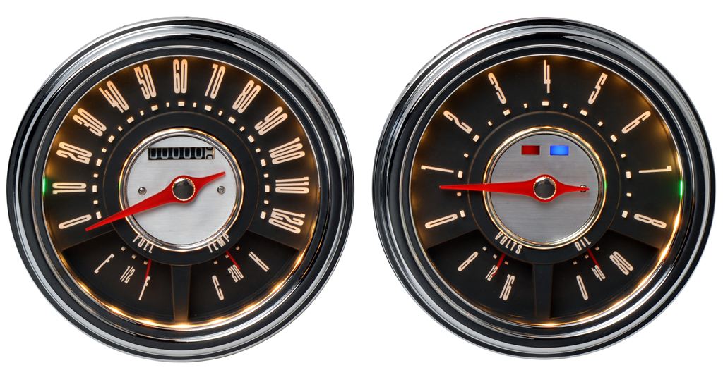 “TWIN THREE” GAUGE SETS | Classic Car Restoration Club