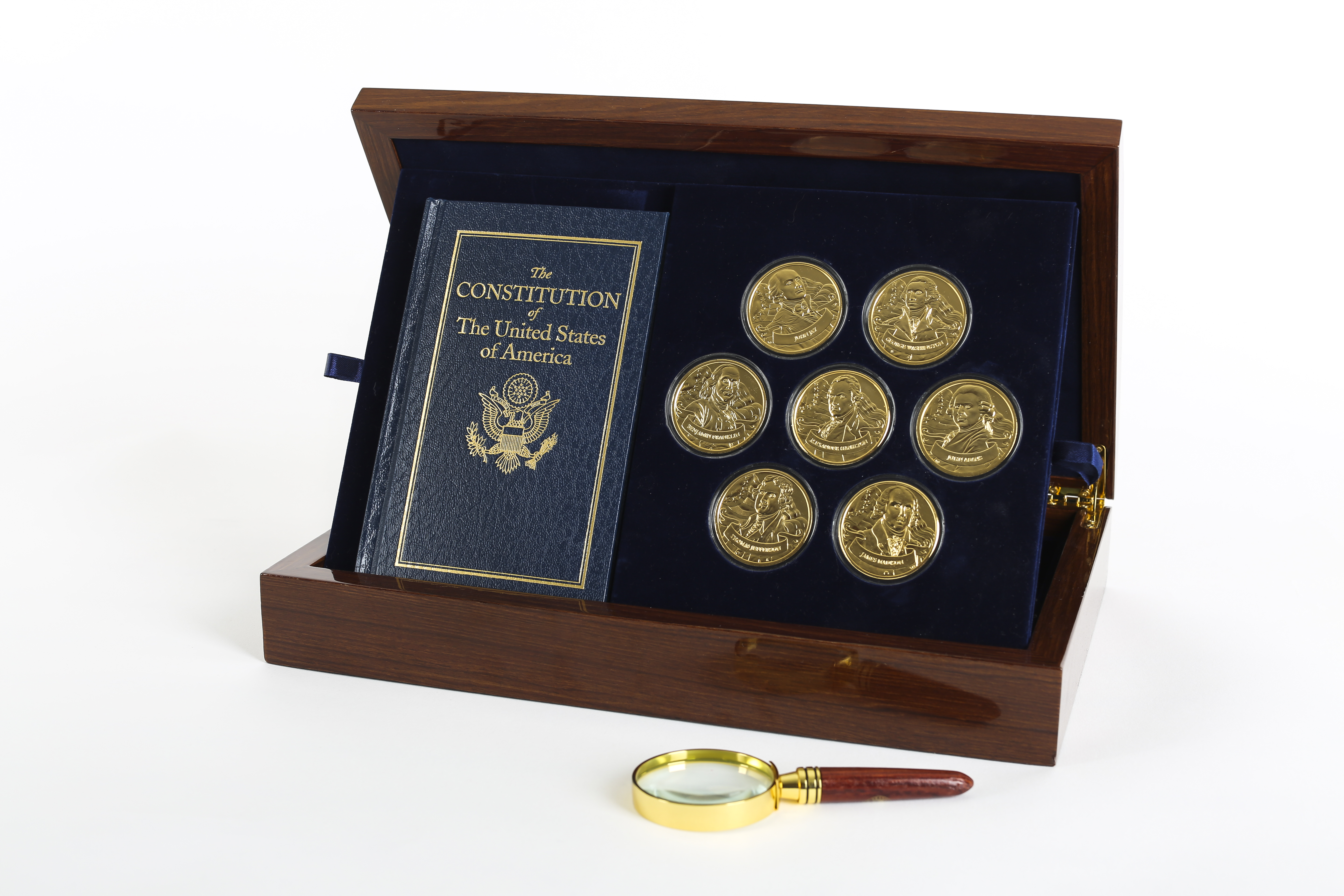 Founding Fathers of America Coin Collection The Franklin Mint