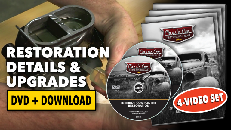Restoration Details & Upgrades 4-Video Set (DVD + Download)product featured image thumbnail.