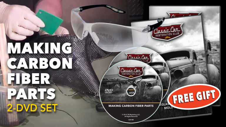 Making Carbon Fiber Parts 2-DVD Set + FREE Safety Glassesproduct featured image thumbnail.