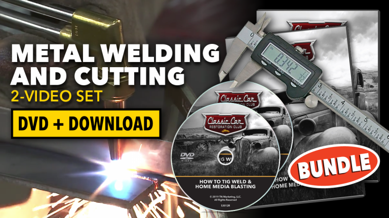 Metal Welding and Cutting 2-Video Set + Digital Caliper