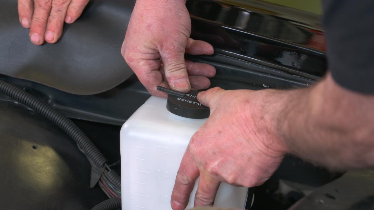 Washer Bottle Hose Kit Install Classic Car Restoration Club