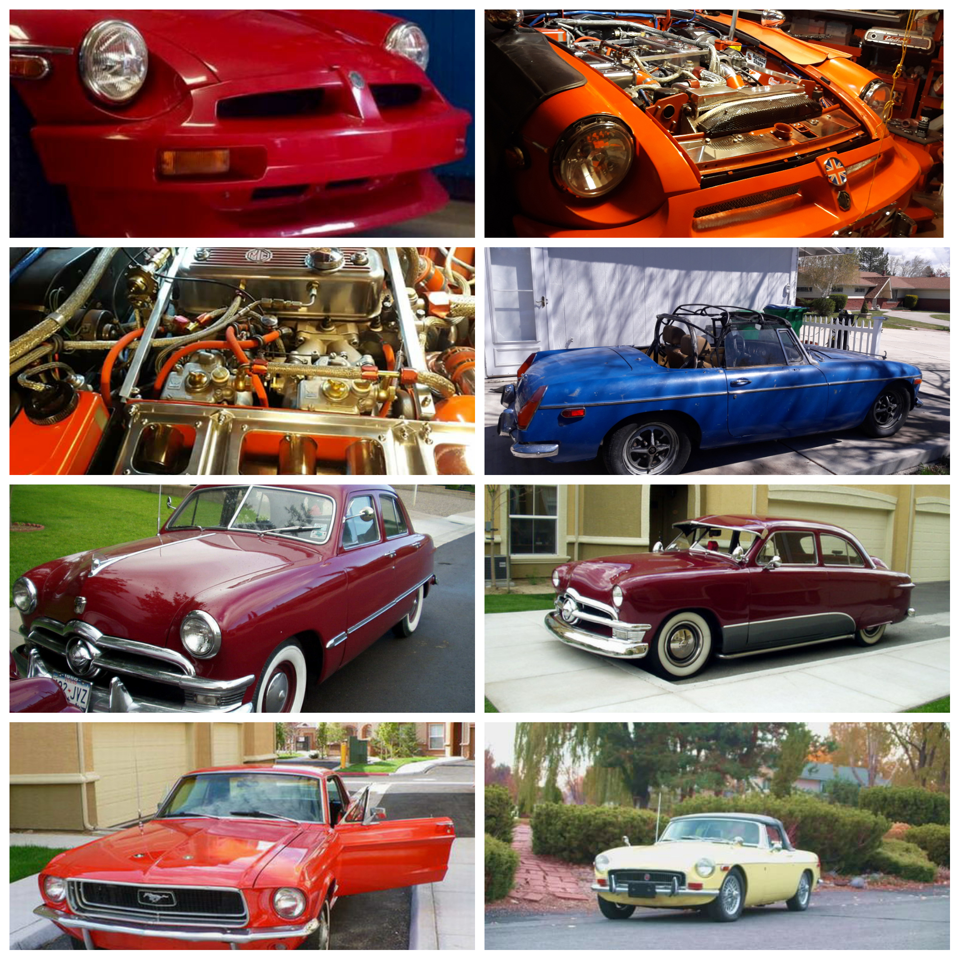 From Flatheads to Mustangs to MGB’s
