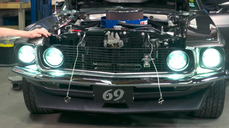 Mustang LED Headlight Conversionproduct featured image thumbnail.