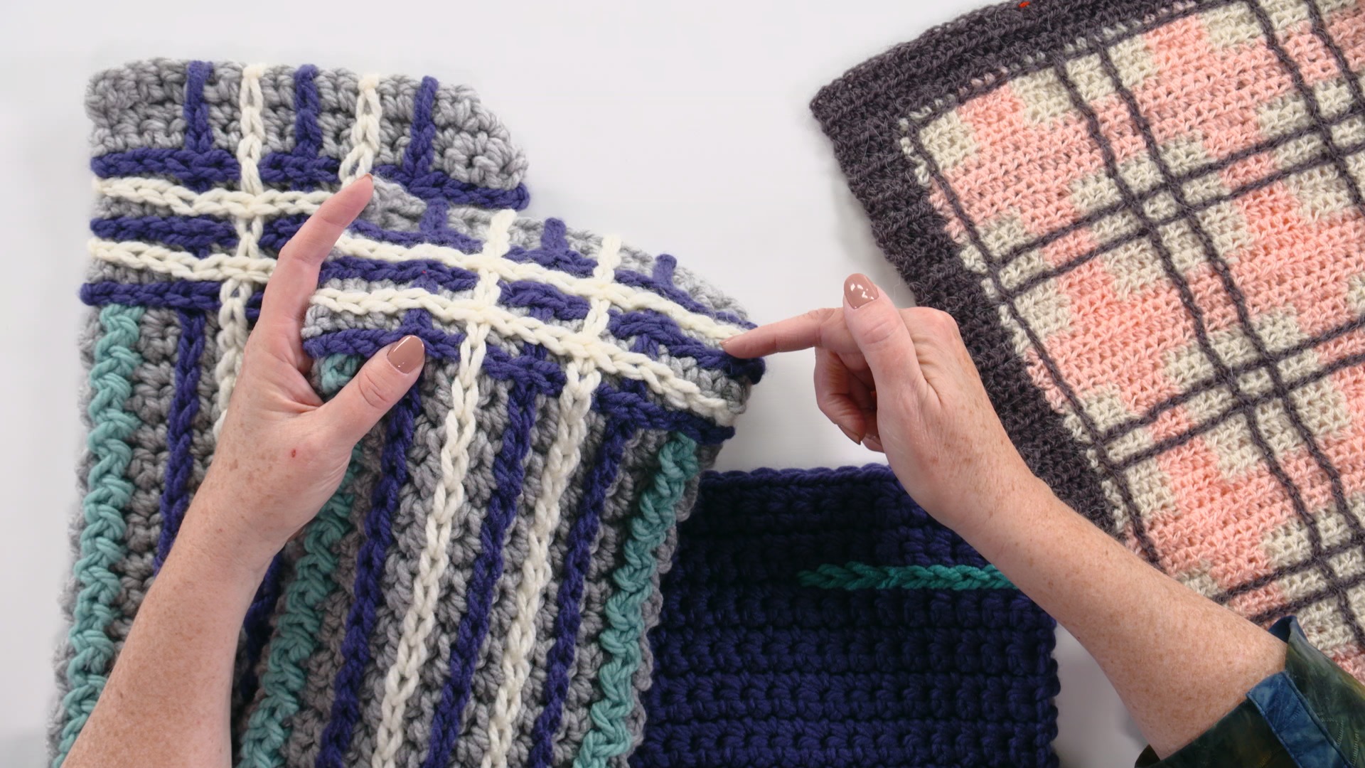 Embellish Your Knits: Surface Chains with Crochet Hook