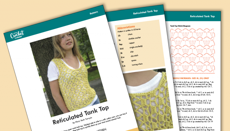 Reticulated Tank Top Patternproduct featured image thumbnail.