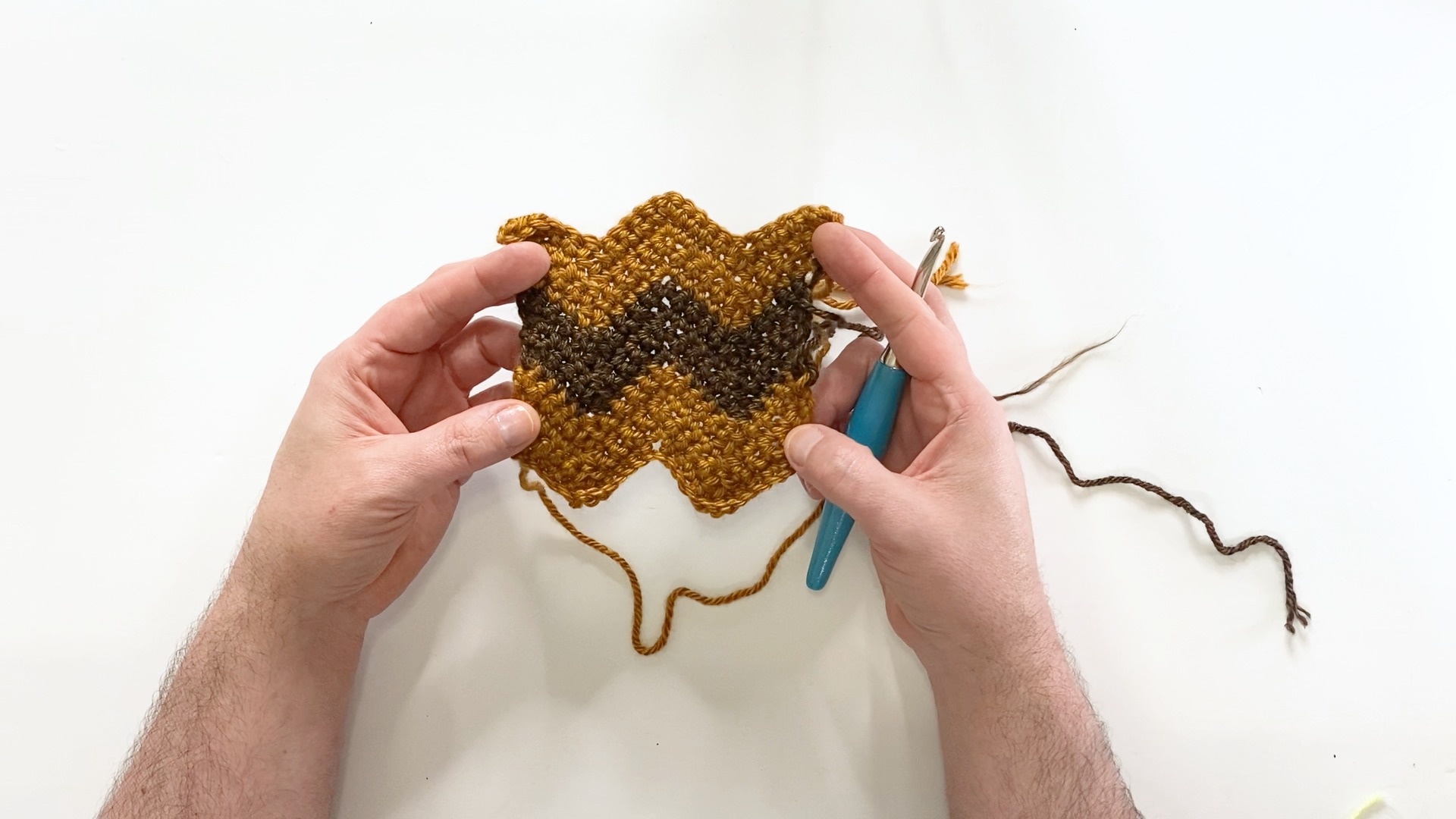 Single Crochet Ripple Pattern | Creative Crochet Corner