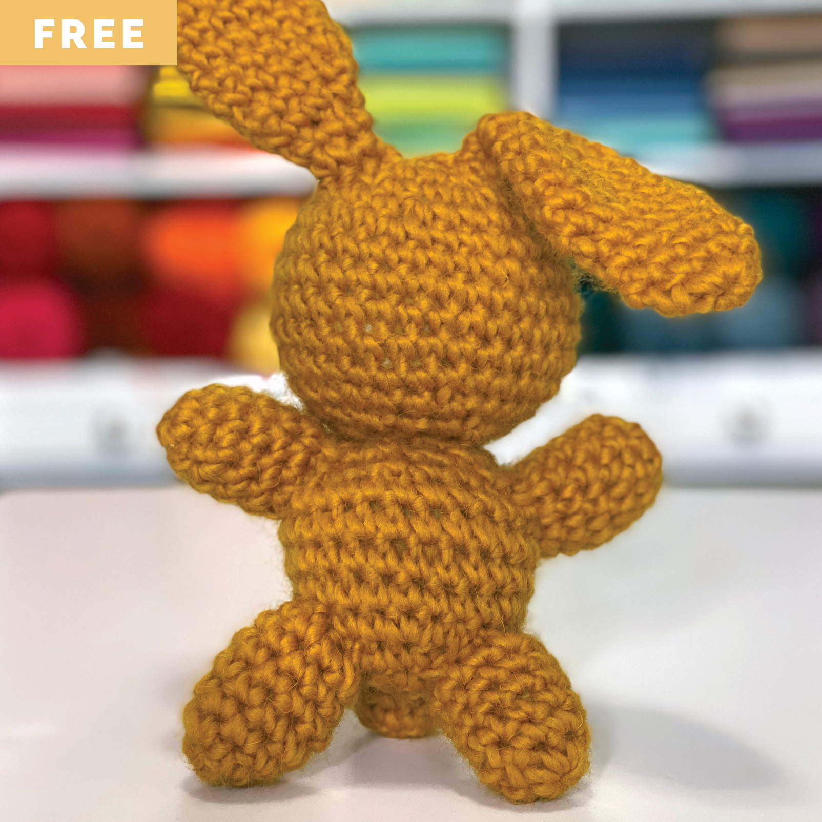 Free Crochet Pattern - Toy Bunny