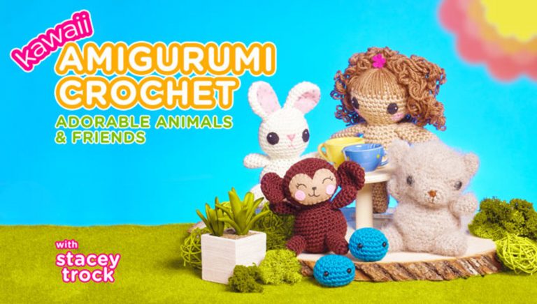 Kawaii Amigurumi Crochet: Adorable Animals & Friendsproduct featured image thumbnail.