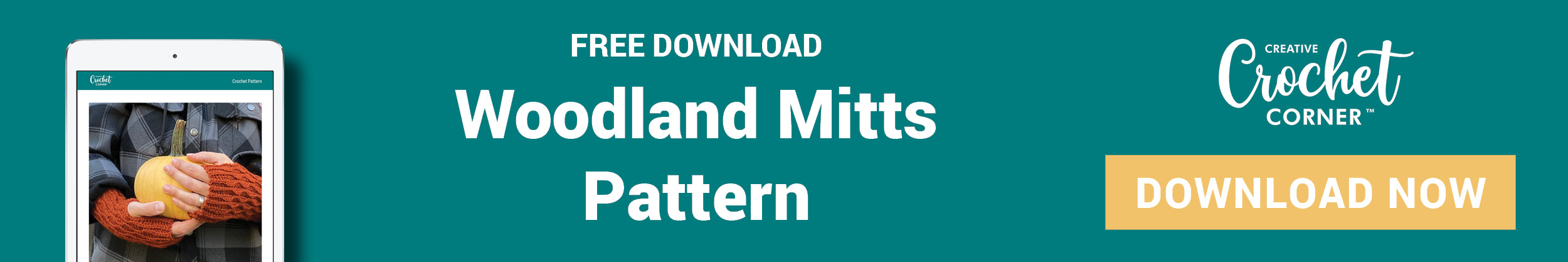 Click here to download the free woodland mitts pattern