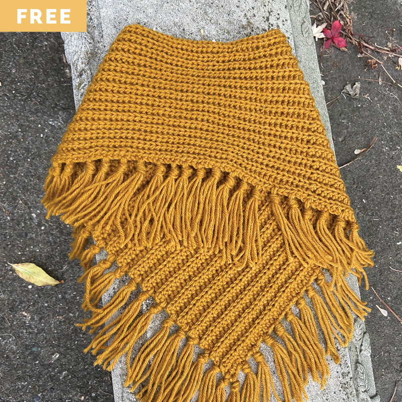 Free Crochet Pattern - Fall Harvest Cowl