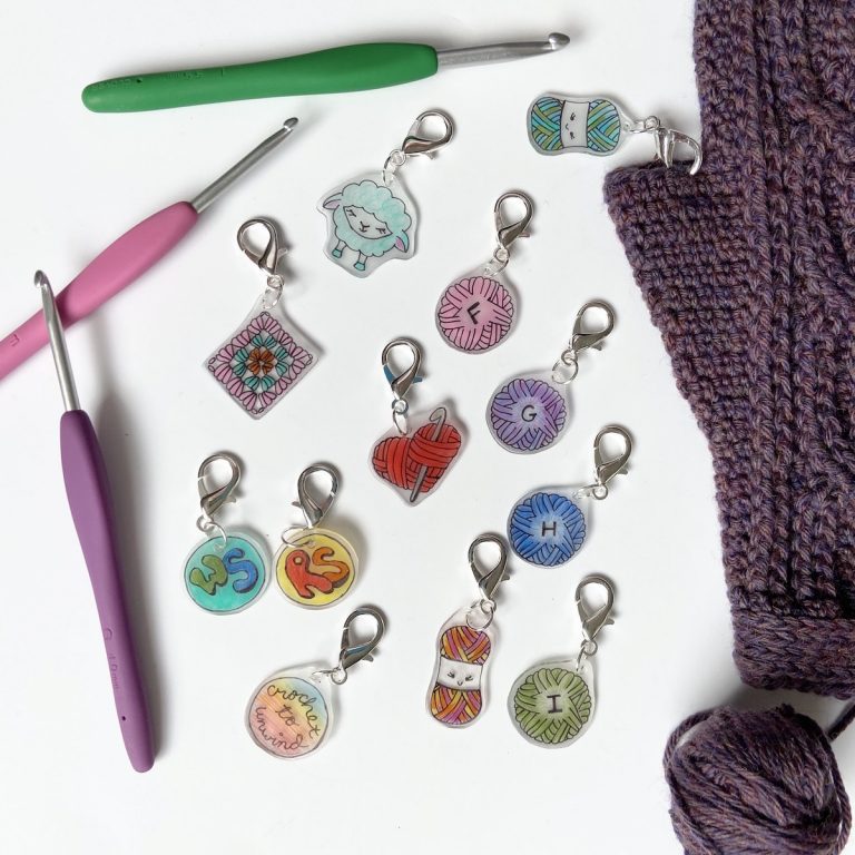 Make Your Own Stitch Markers with Heat Shrink Plasticarticle featured image thumbnail.
