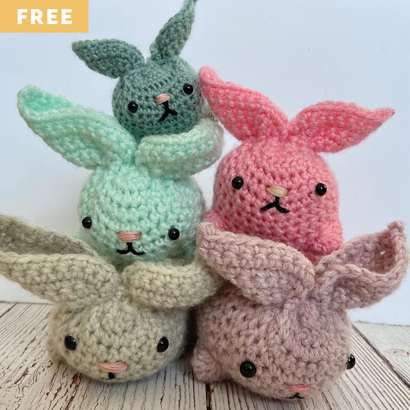 Free Crochet Pattern - Honey-Bunny
