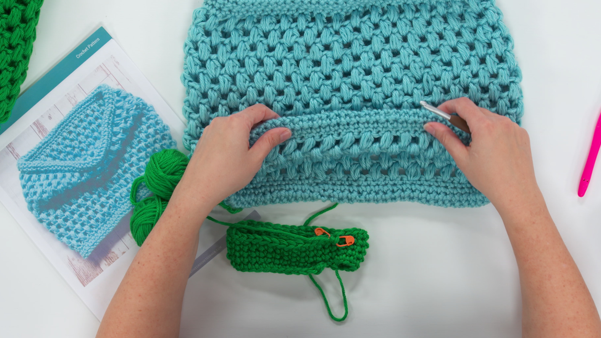 Puff Stitch Bag Crochet Free Pattern - Crochet & Knitting